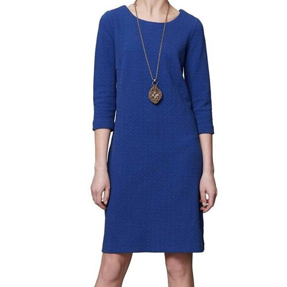 NWOT Ganni Lousa Shift Textured Mini Dress, L - Picture 2 of 6